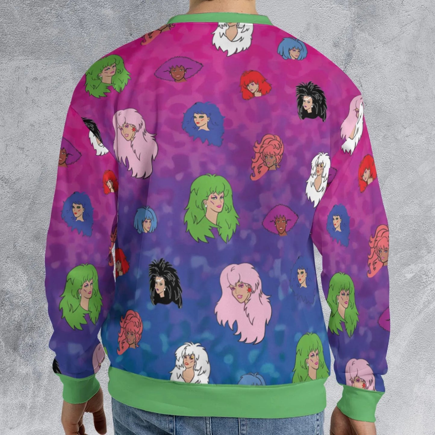 All-over Print Sweatshirt - LM5L9LWS