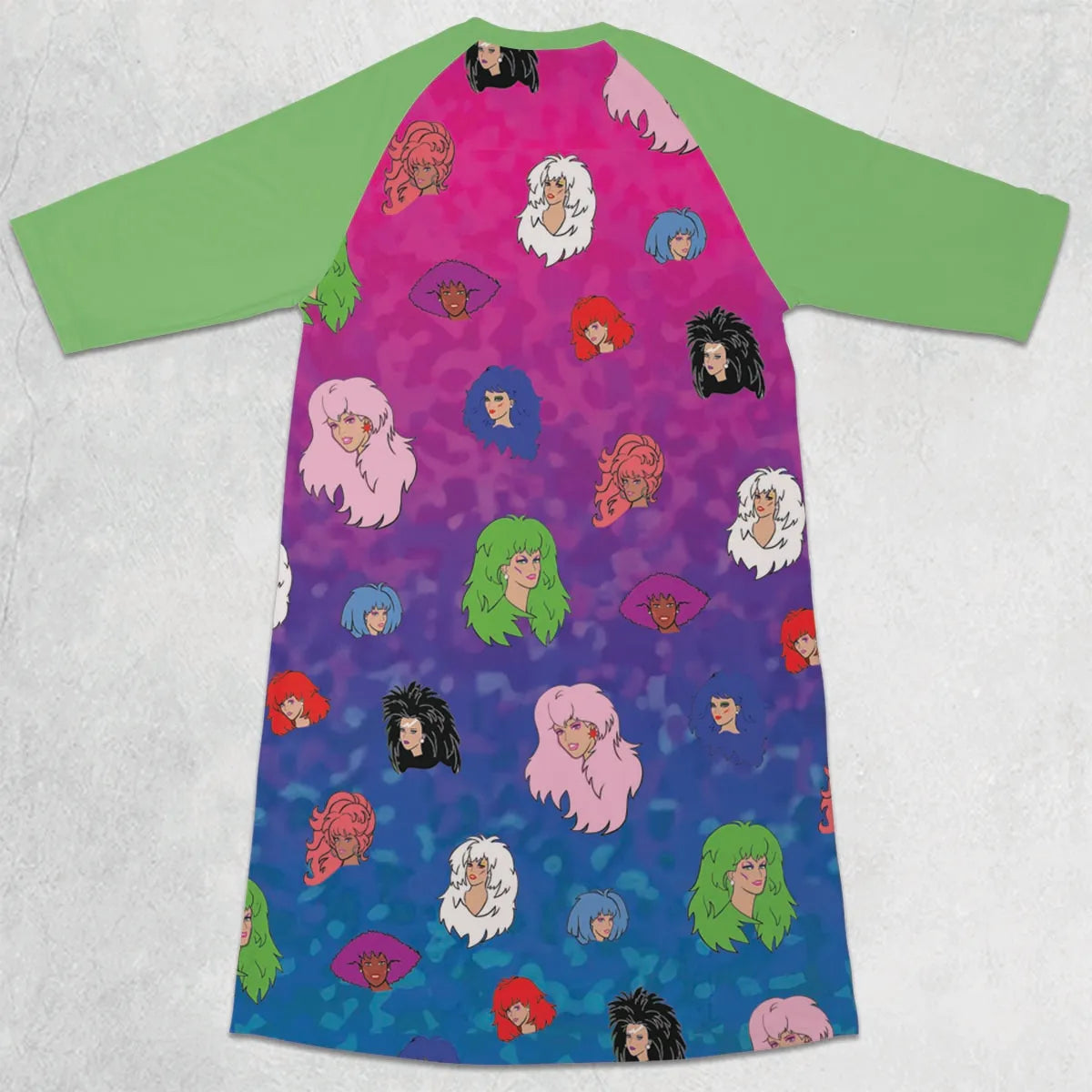 3/4 Sleeve Raglan Dress - TBALQQZV