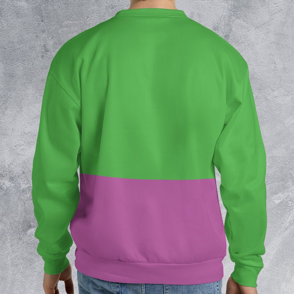 All-over Print Sweatshirt - HFFTFUXN - - 2