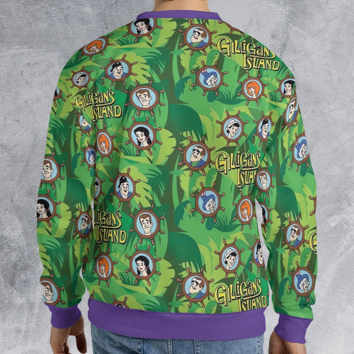 All-over Print Sweatshirt - WLCDD5S5