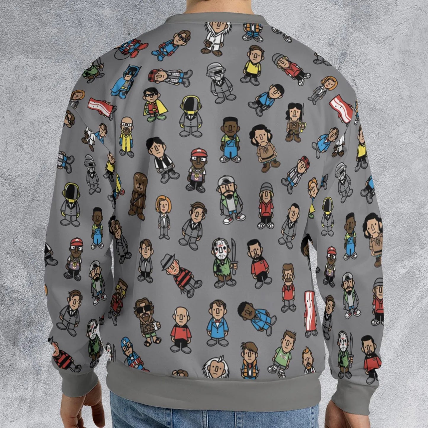 All-over Print Sweatshirt - E4ENUBUJ