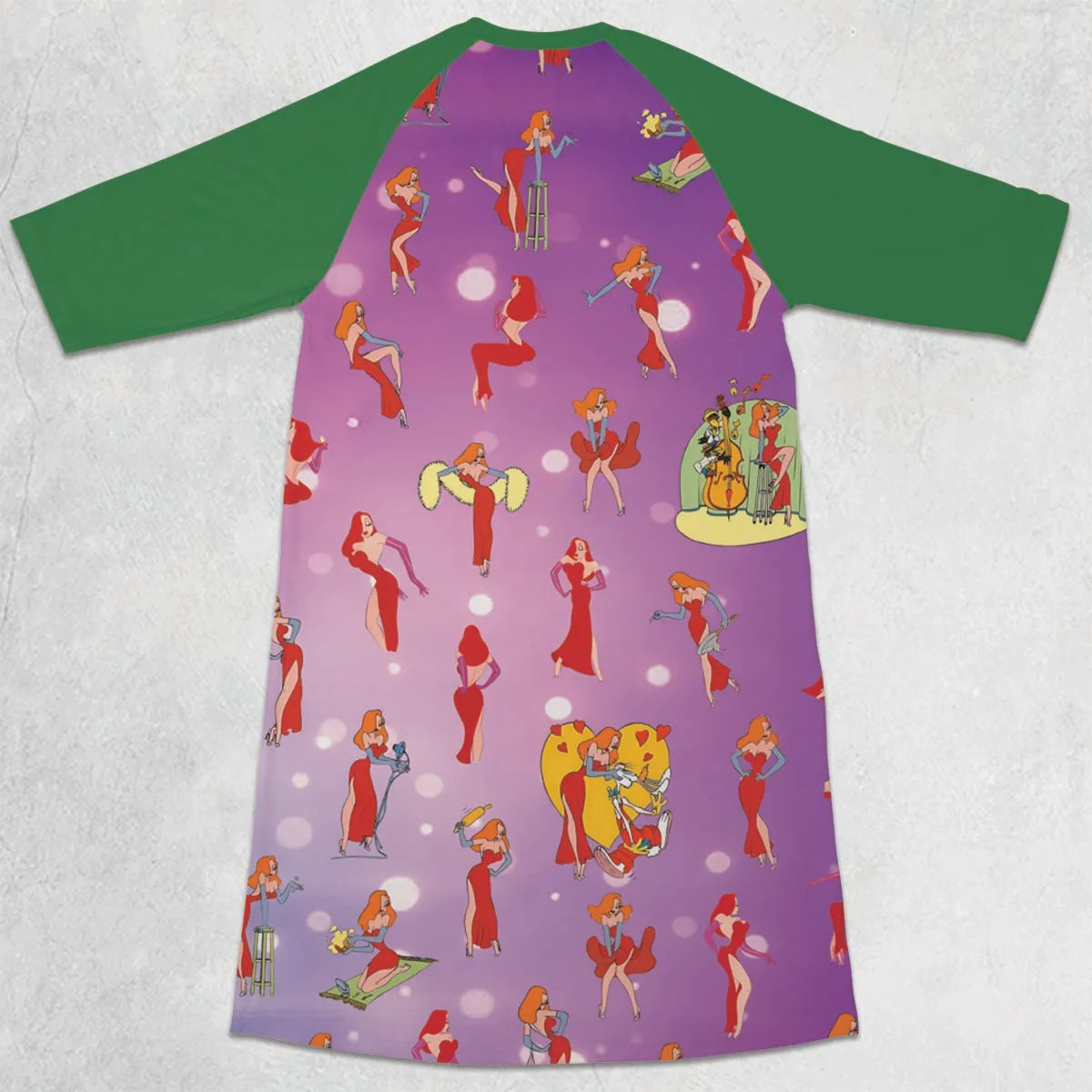 3/4 Sleeve Raglan Dress - 19G1RCL3