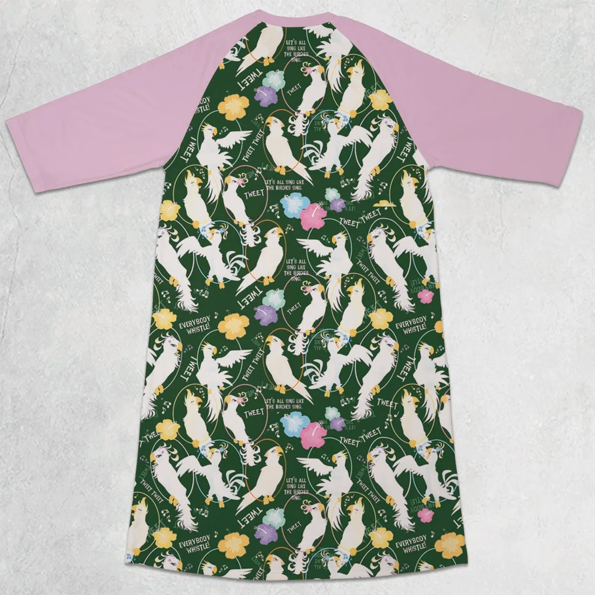3/4 Sleeve Raglan Dress - PTK91BZ5