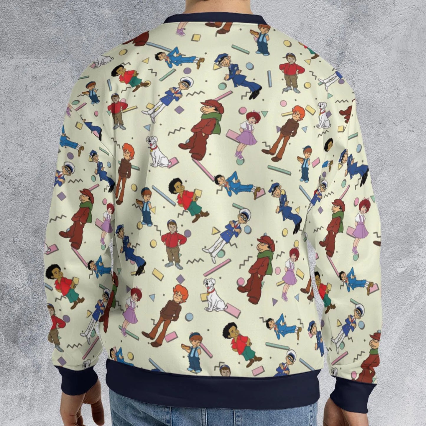 All-over Print Sweatshirt - 8Z8LYMAG
