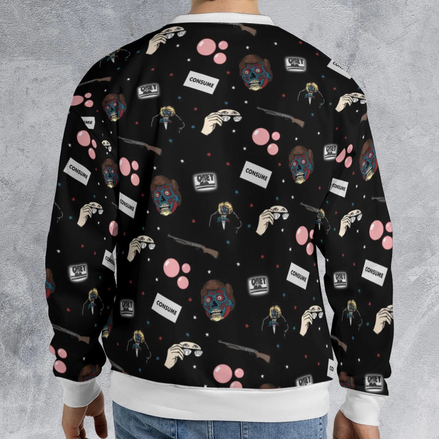 All-over Print Sweatshirt - FWFDKTFA