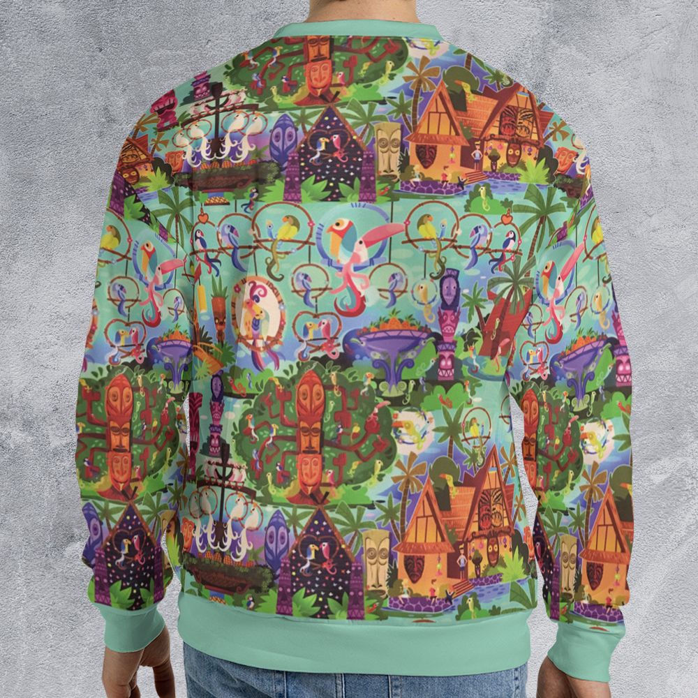 All-over Print Sweatshirt - 4YAVYFFZ - - 2