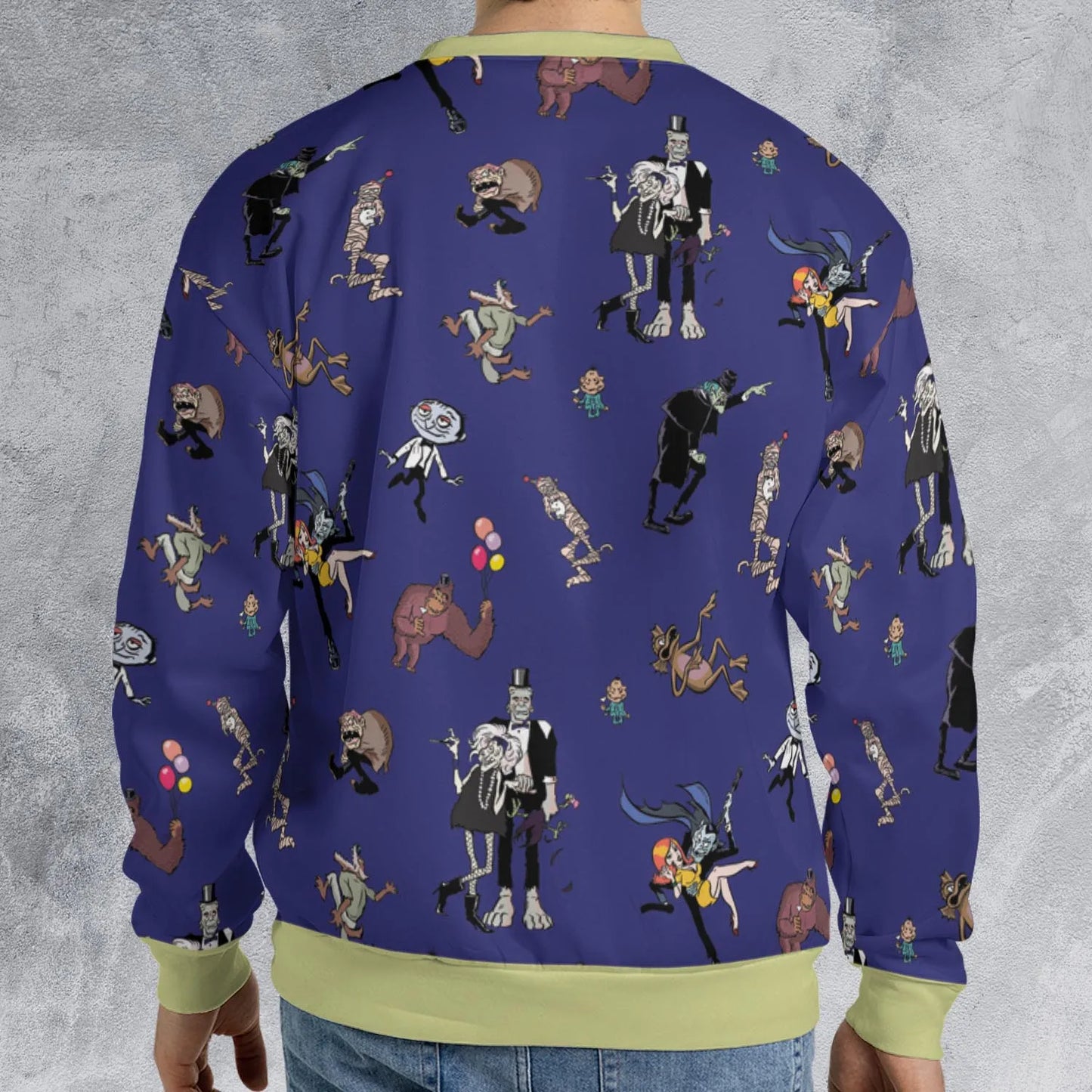 All-over Print Sweatshirt - JFLZCHSZ