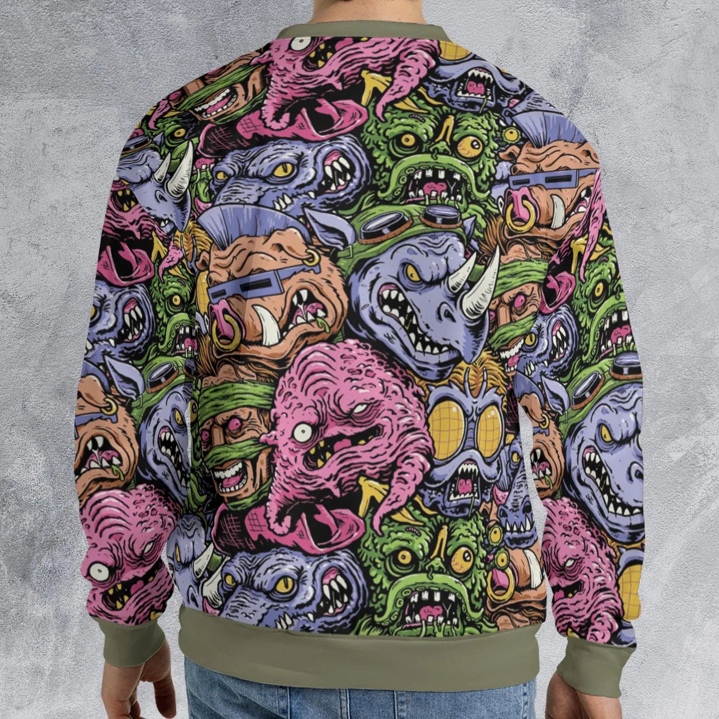 All-over Print Sweatshirt - W2Z8VWF4