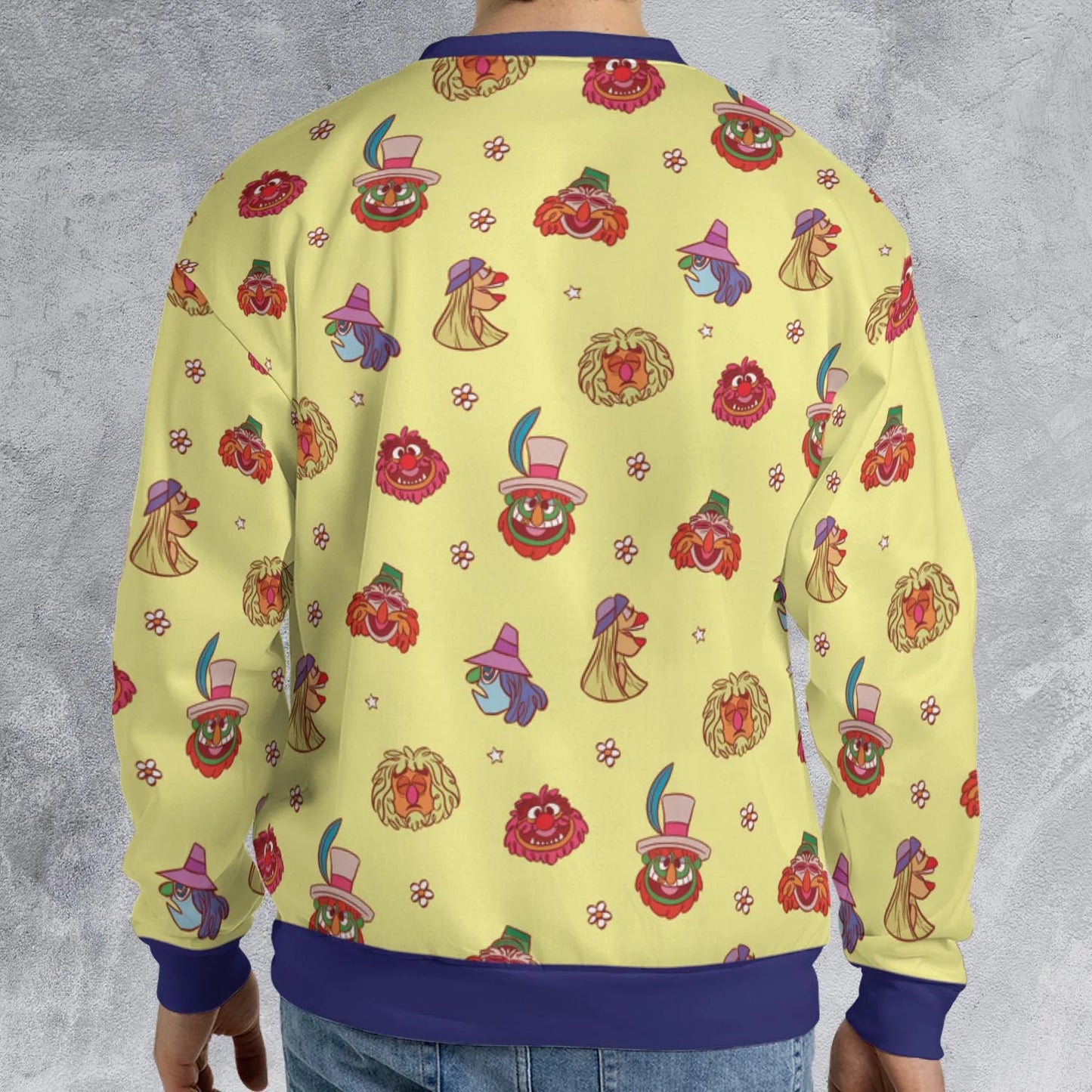 All-over Print Sweatshirt - XBHU516A
