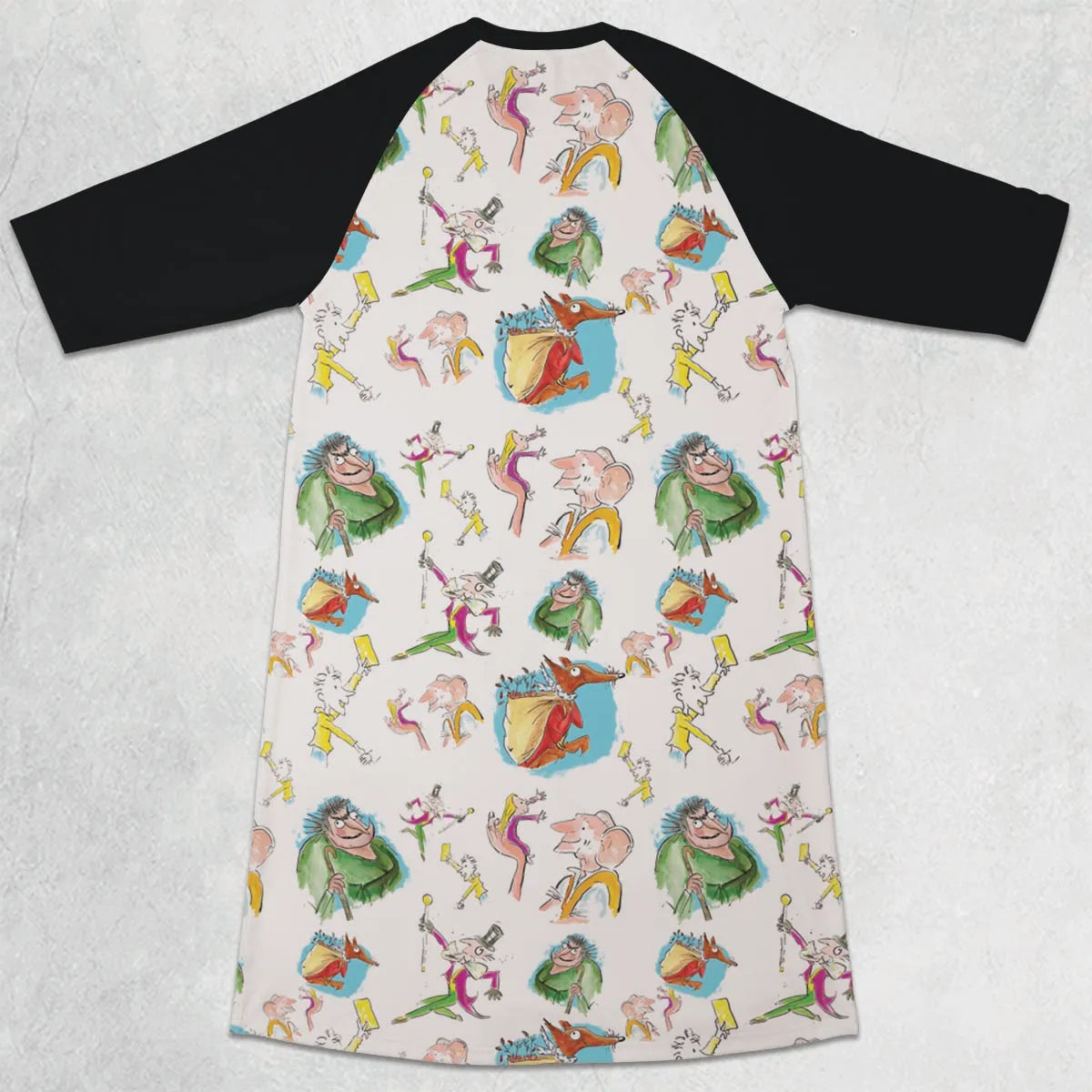 3/4 Sleeve Raglan Dress - PEN1Z2BF