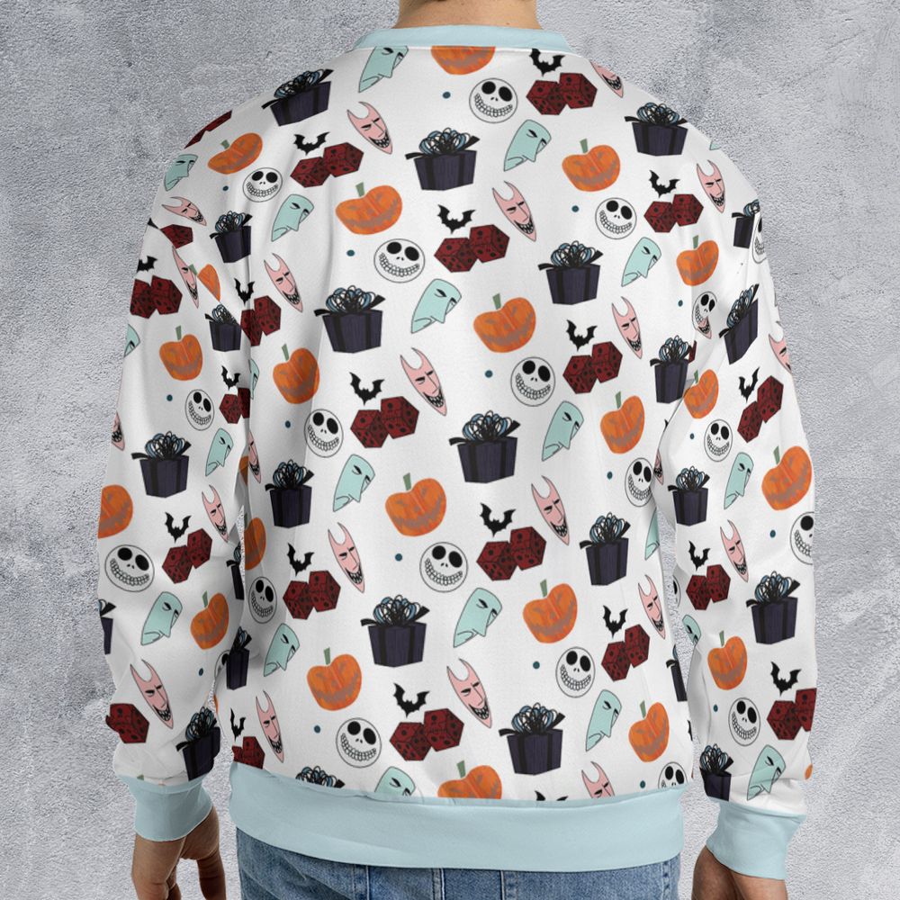 All-over Print Sweatshirt - TKYAUBYM - - 2