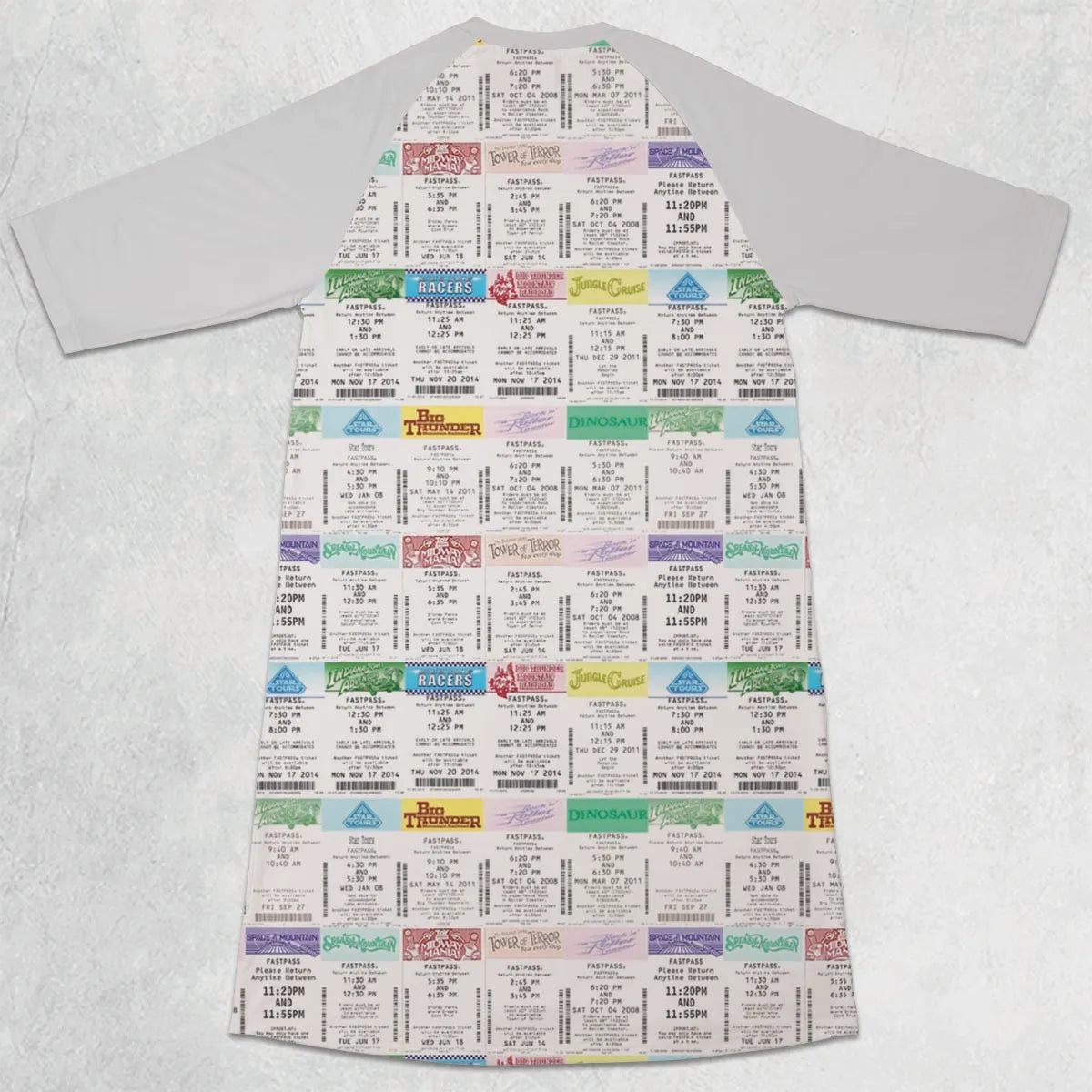 3/4 Sleeve Raglan Dress - HTT5GEZ1