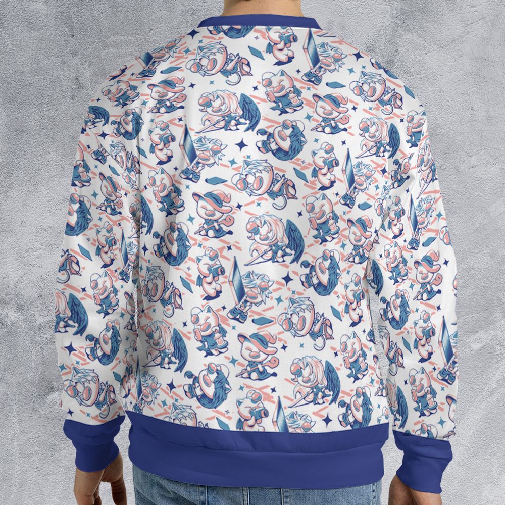 All-over Print Sweatshirt - 2XK7J5MX - - 2