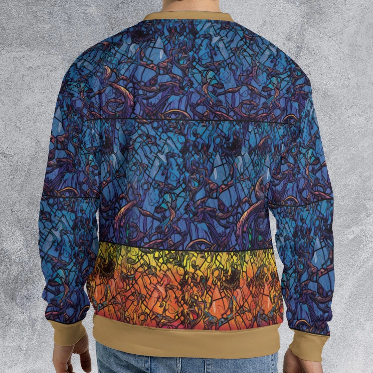 All-over Print Sweatshirt - ERGRGNLL