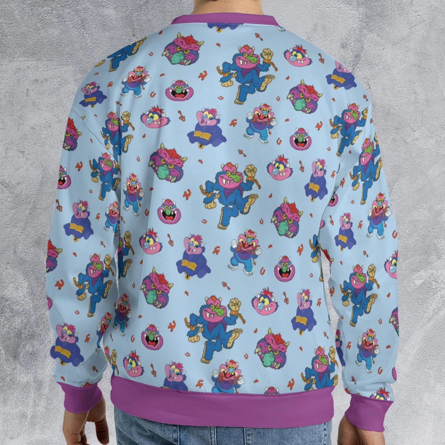 All-over Print Sweatshirt - 3JPDE8PK