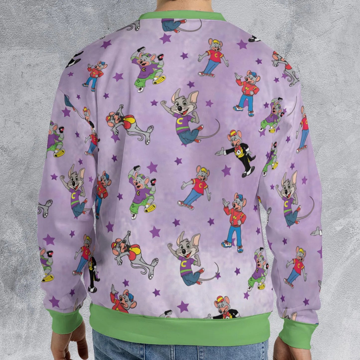 All-over Print Sweatshirt - REFVT2E4