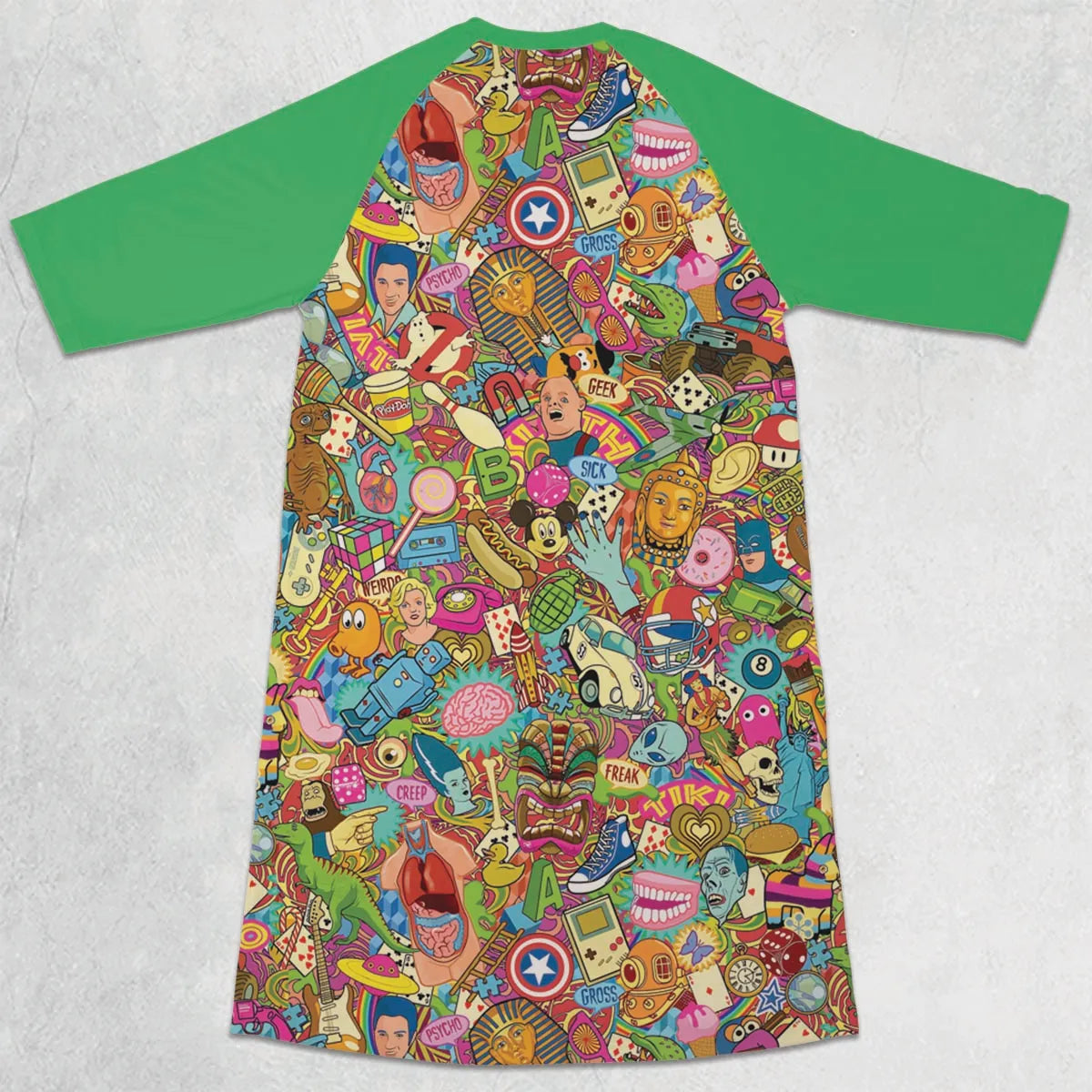 3/4 Sleeve Raglan Dress - 95JQ9YY6