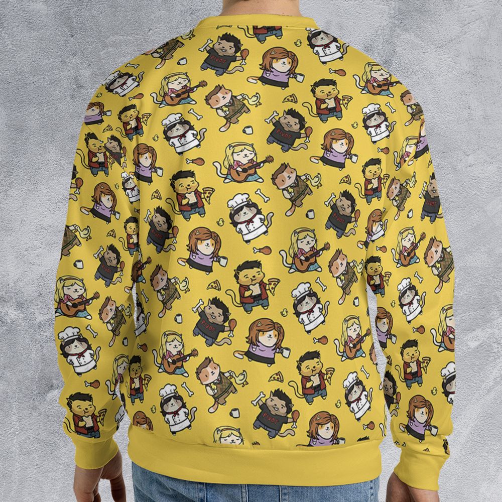 All-over Print Sweatshirt - JU3VBUQ2 - - 2