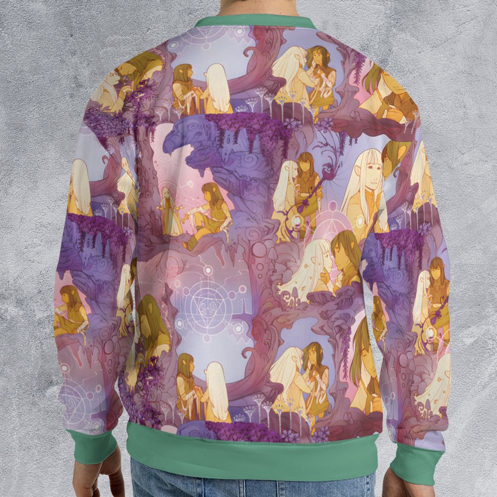 All-over Print Sweatshirt - DU3YVCHR - - 2