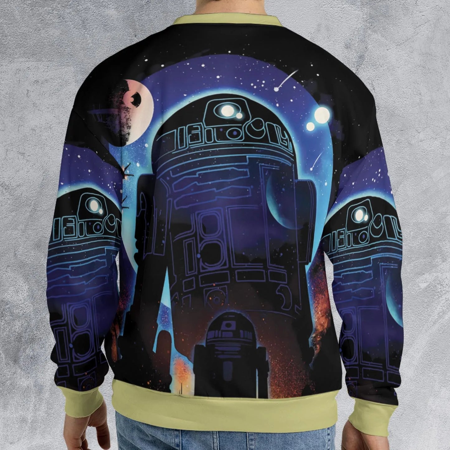 All-over Print Sweatshirt - GJH1GEGU