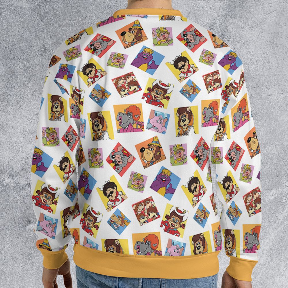 All-over Print Sweatshirt - C7JMC4HE - - 2