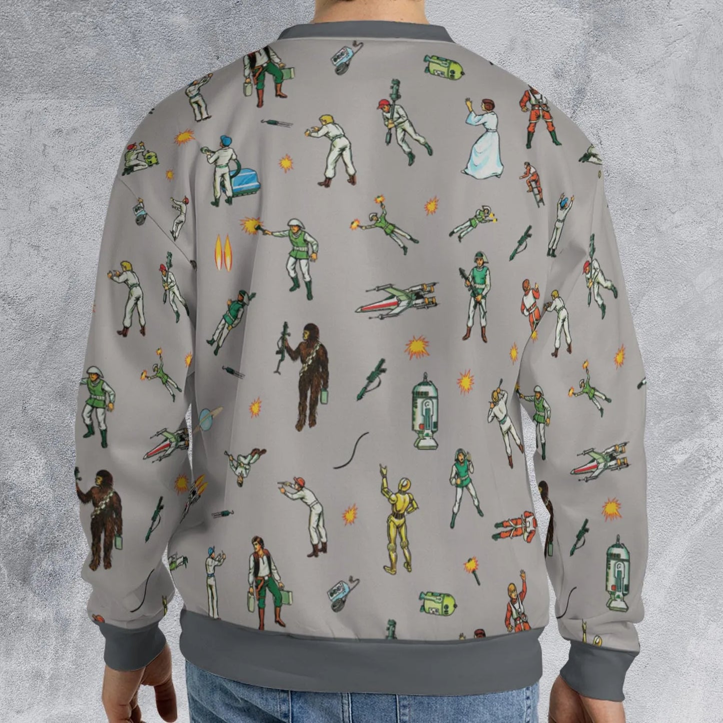 All-over Print Sweatshirt - TZTGA6TJ