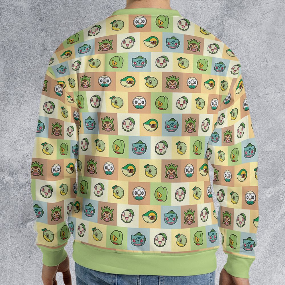 All-over Print Sweatshirt - FS2HTBFD - - 2