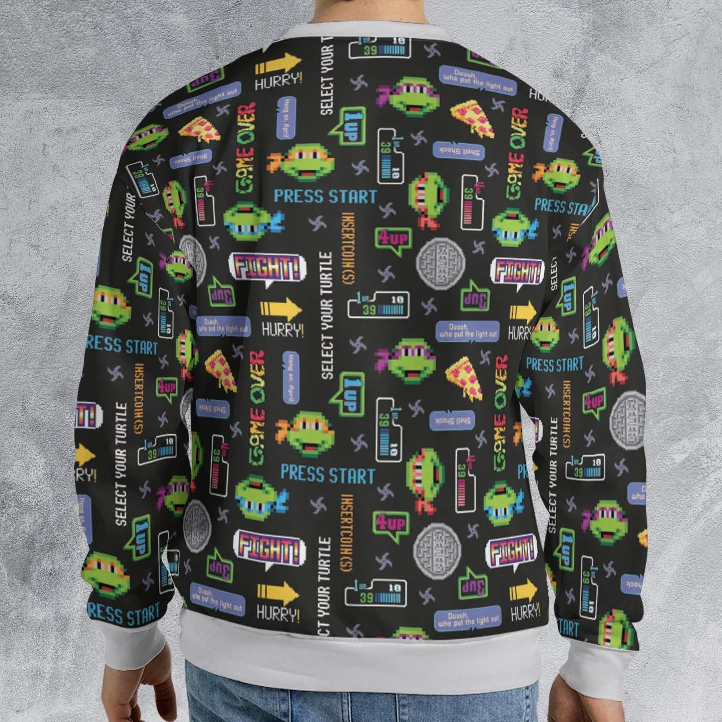 All-over Print Sweatshirt - 4JR4XJ8B