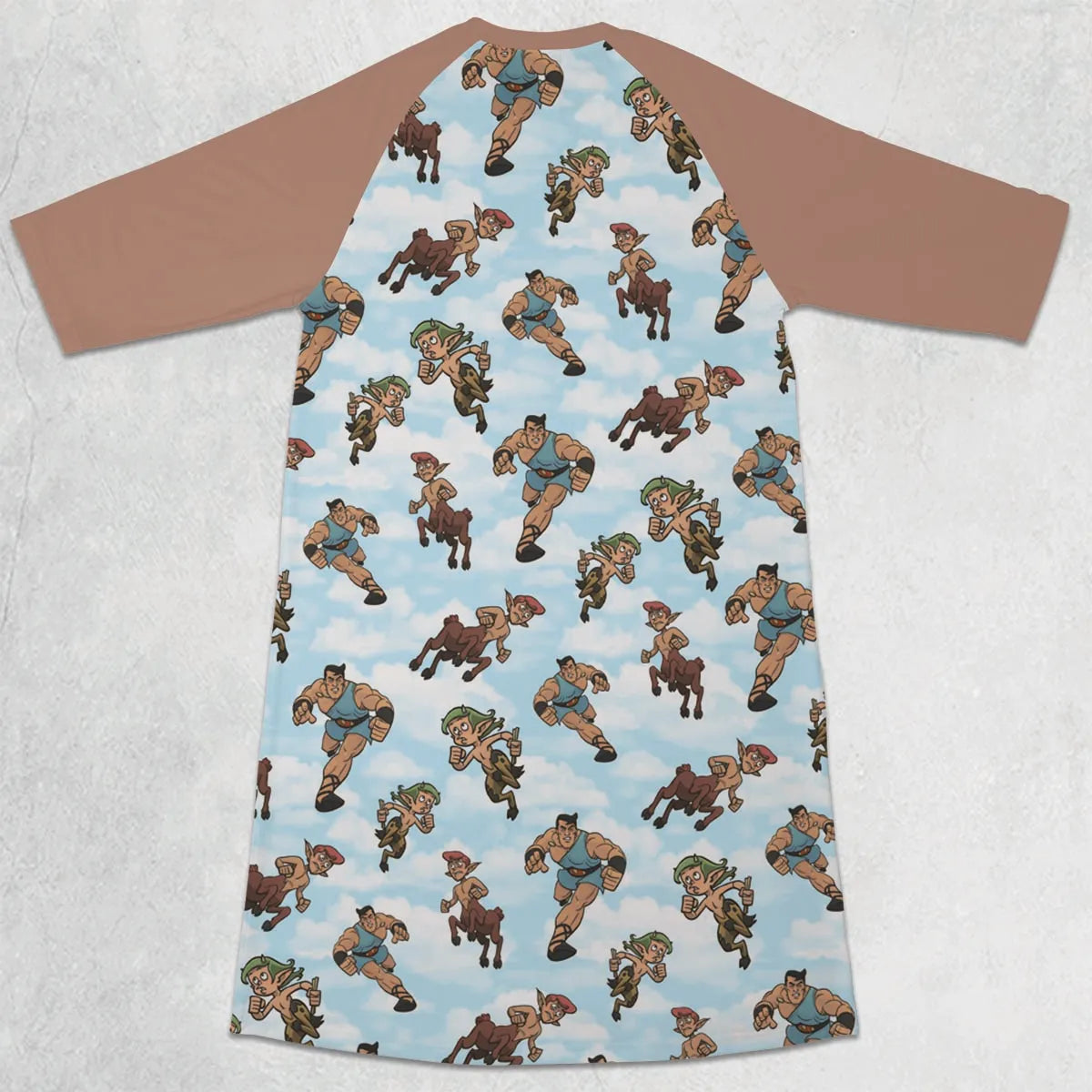 3/4 Sleeve Raglan Dress - M8X5WSXT