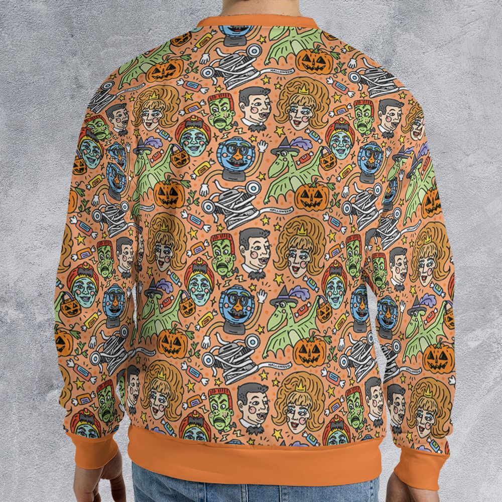 All-over Print Sweatshirt - 5C32KYVF - - 2