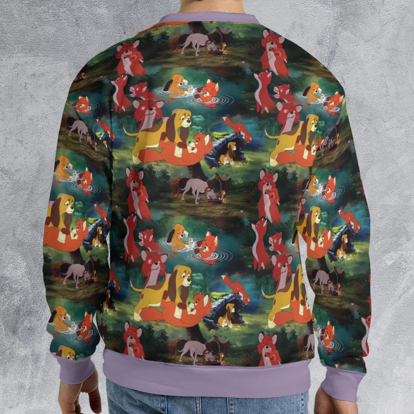 All-over Print Sweatshirt - B5J4DP3B
