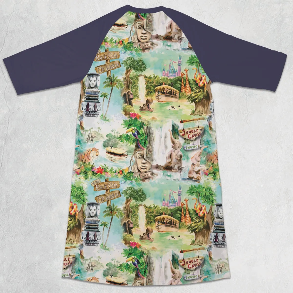 3/4 Sleeve Raglan Dress - XGRK7YFM