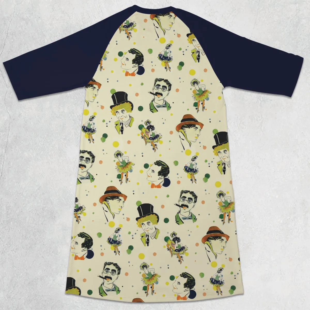 3/4 Sleeve Raglan Dress - 9WU972VE