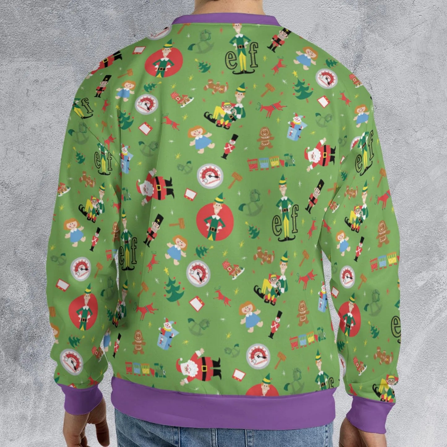 All-over Print Sweatshirt - ZR68UNAN