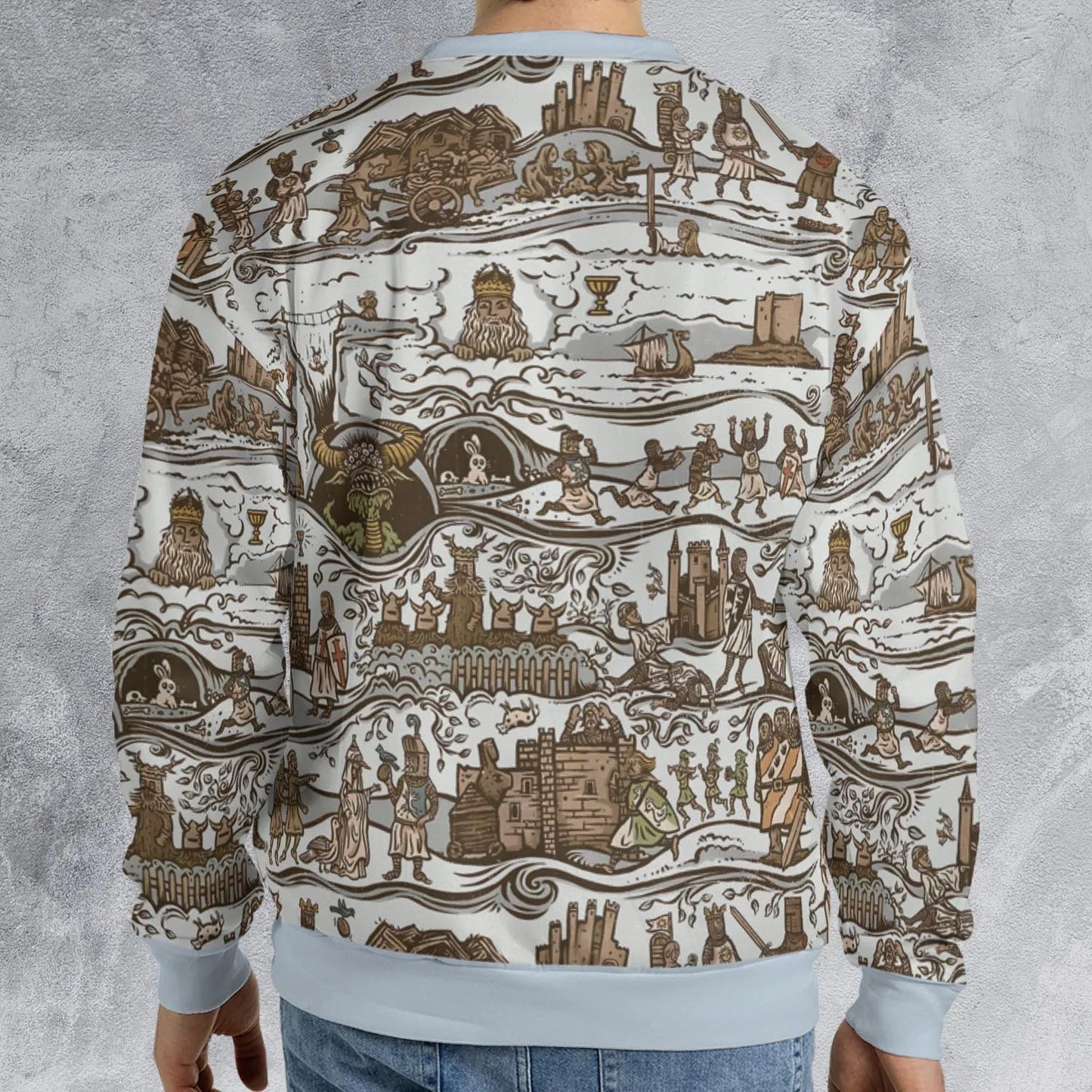 All-over Print Sweatshirt - S4BXHWWW