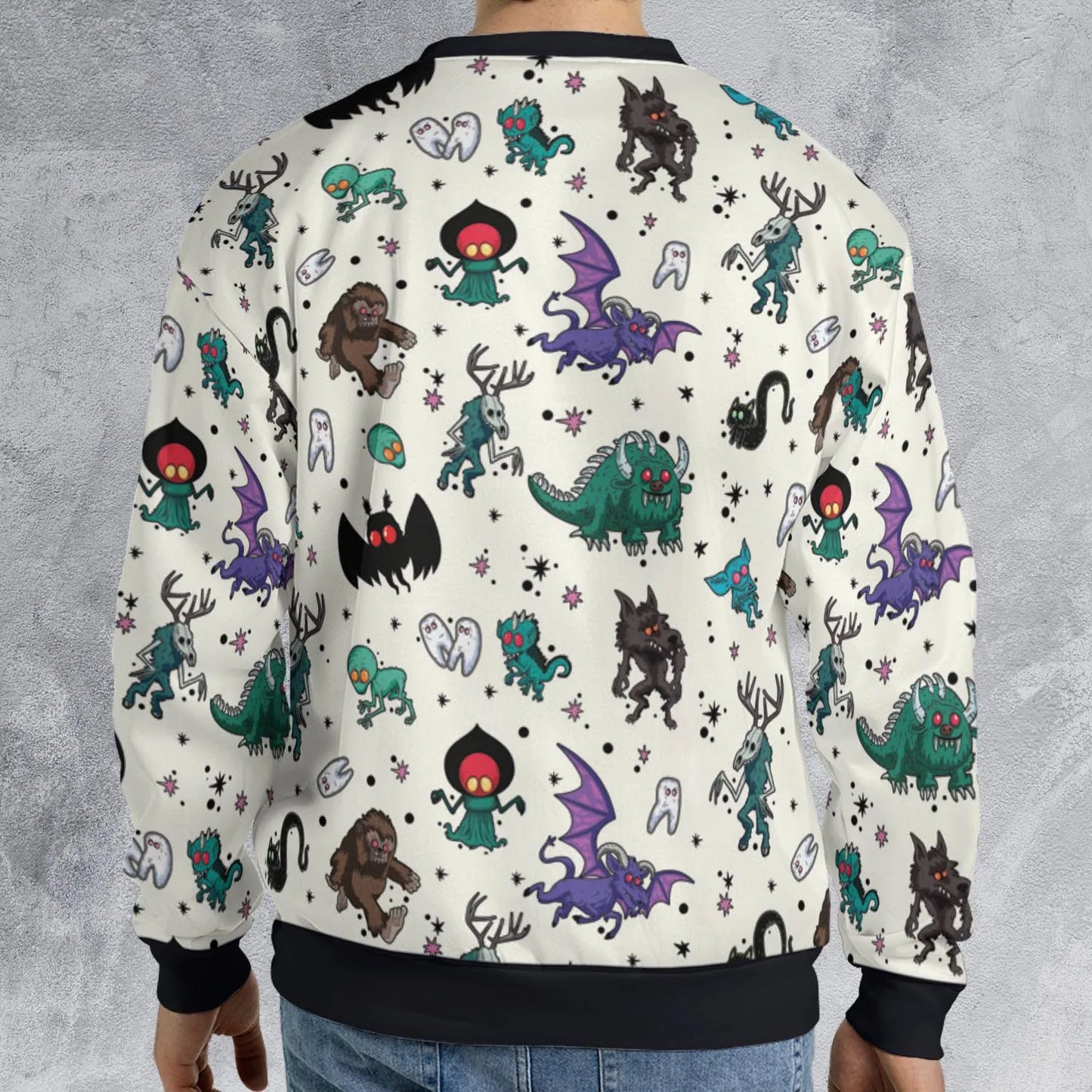All-over Print Sweatshirt - E8PL5F3N