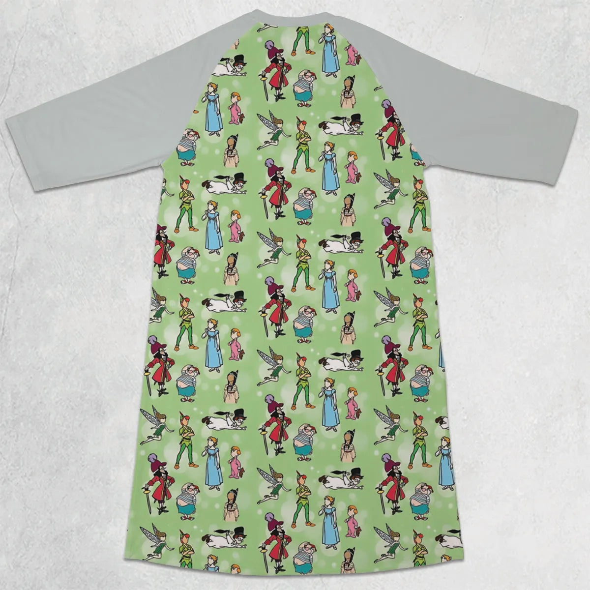 3/4 Sleeve Raglan Dress - WVCTRQRW