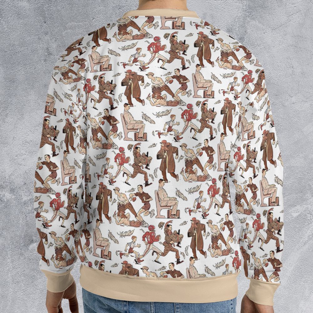 All-over Print Sweatshirt - 18JZBWD8 - - 2