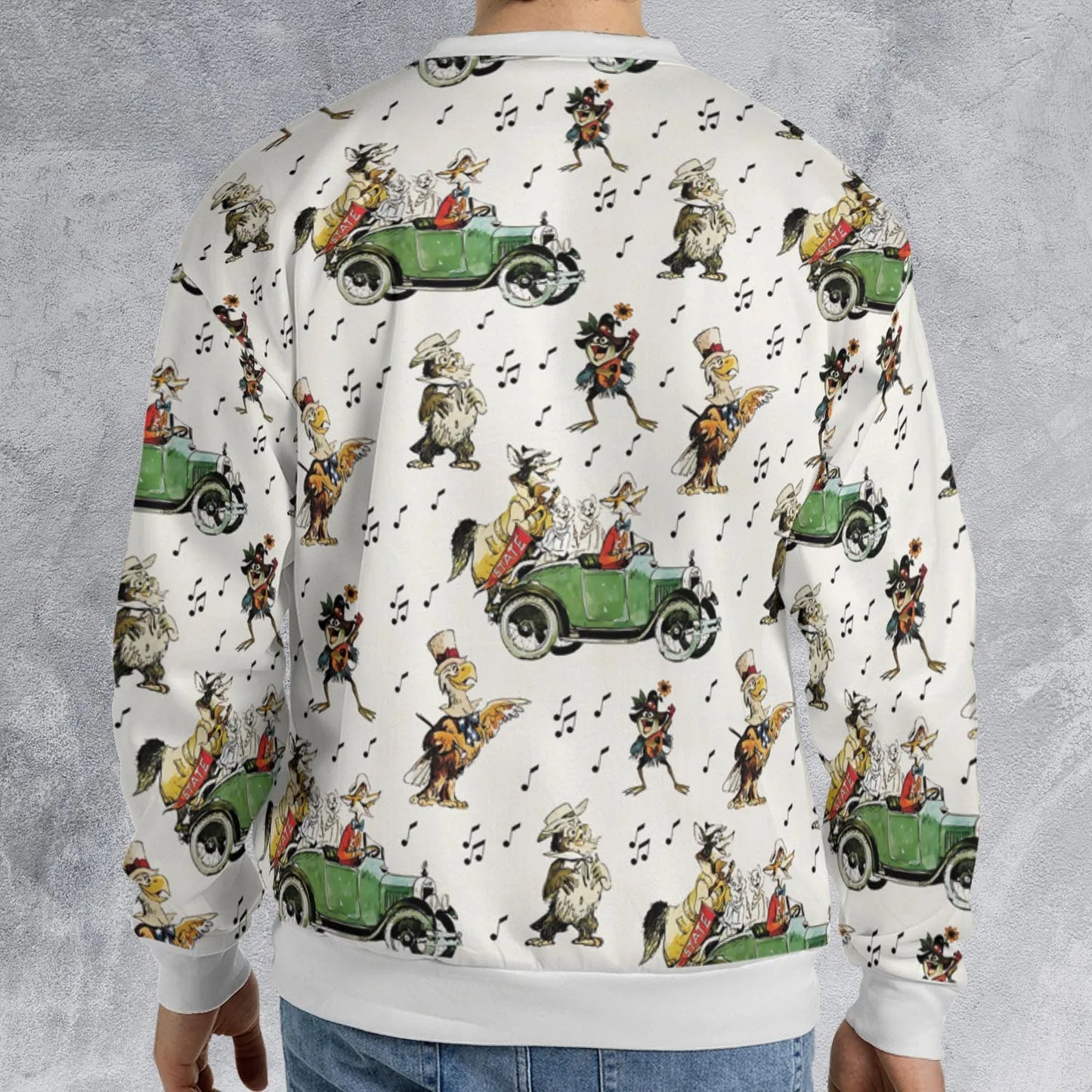 All-over Print Sweatshirt - MCX9CTZH