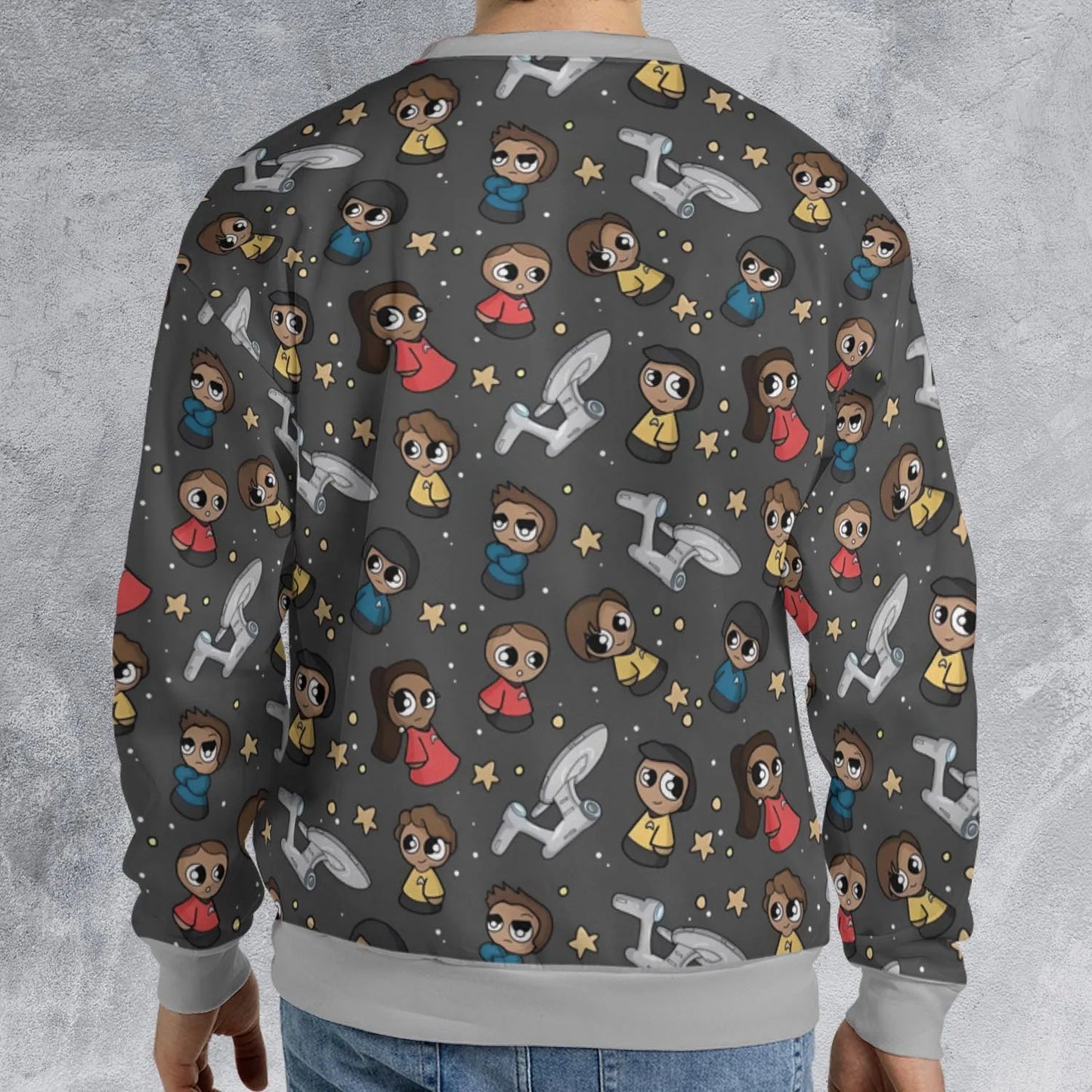 All-over Print Sweatshirt - HLXQRVXU