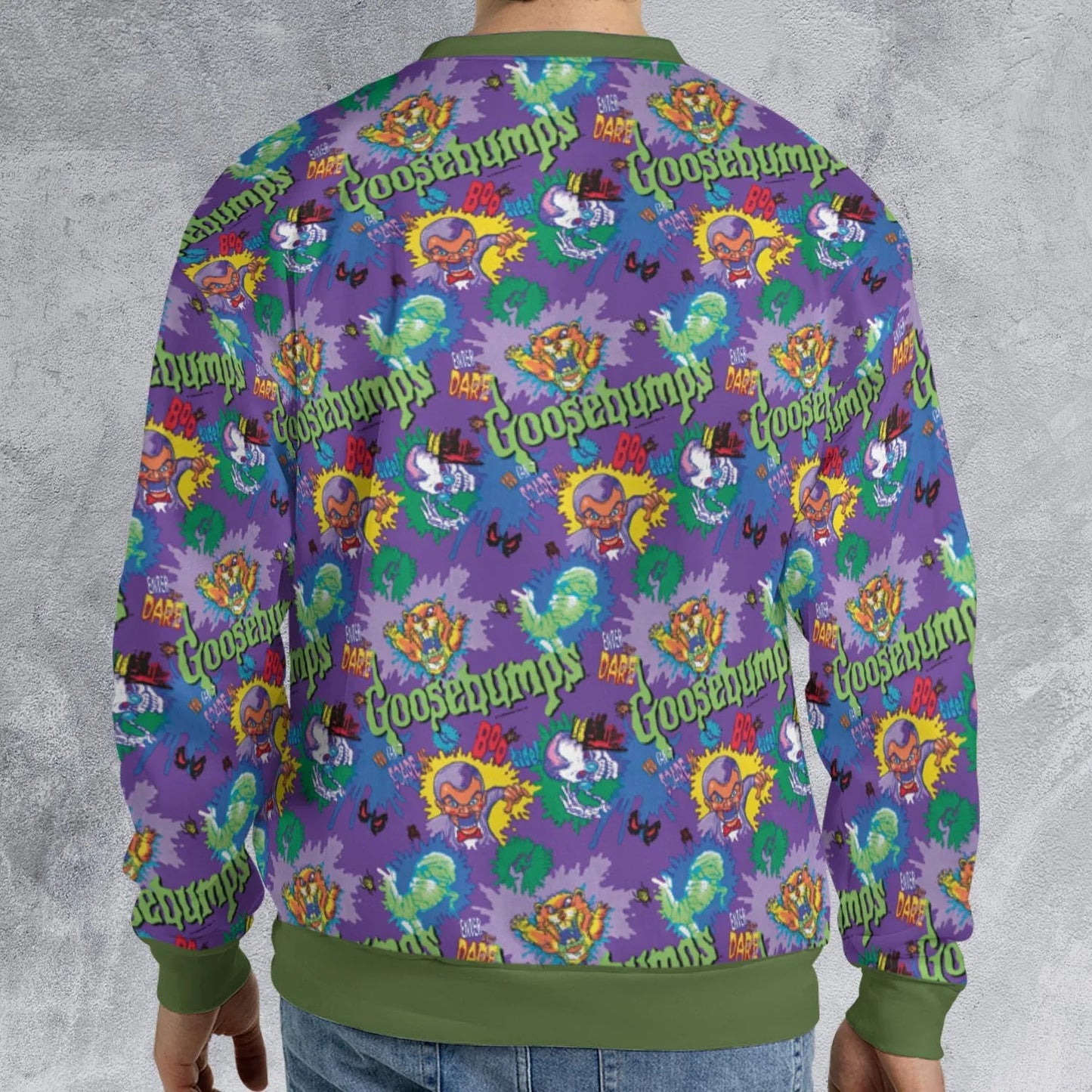 All-over Print Sweatshirt - FZ5TL93D