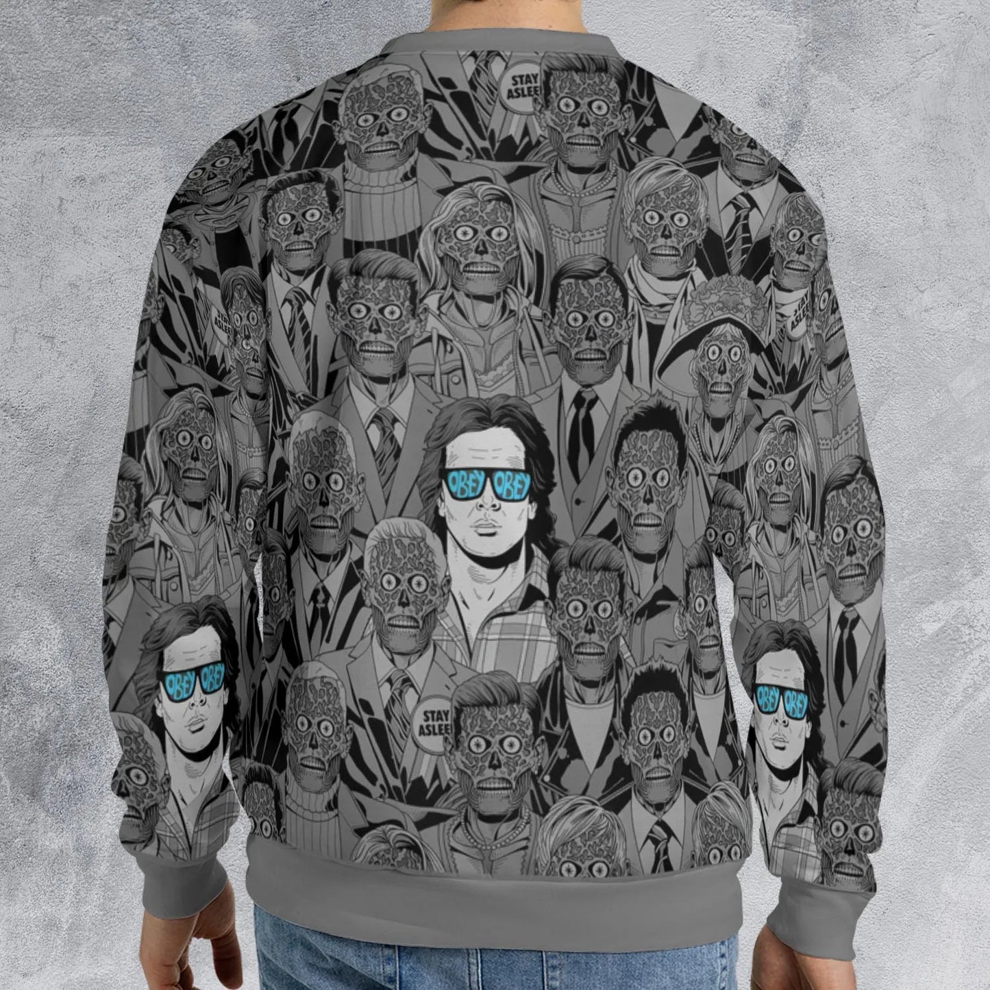 All-over Print Sweatshirt - W7A7JZ1G