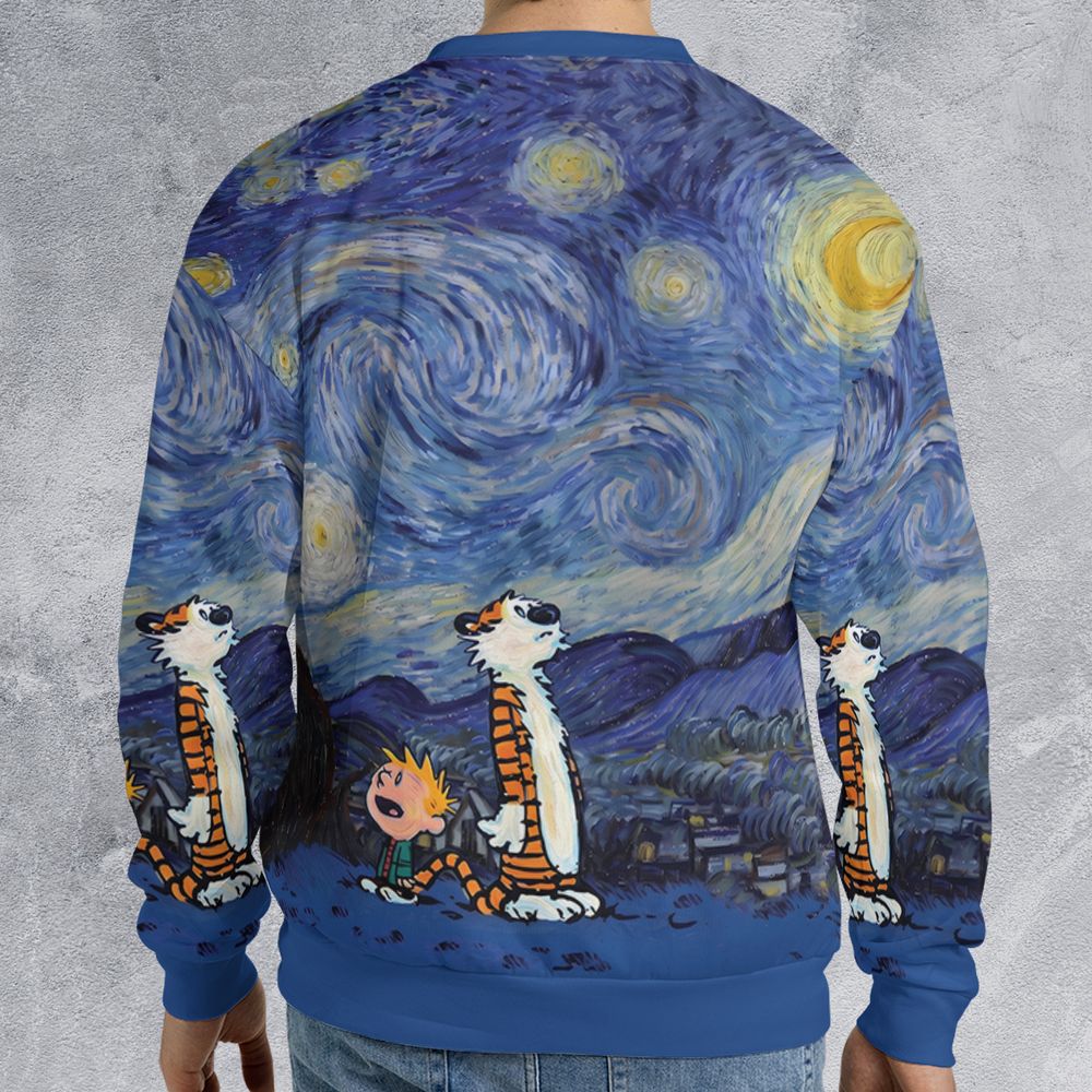 Calvin and Hobbes and Van Gogh - - 2