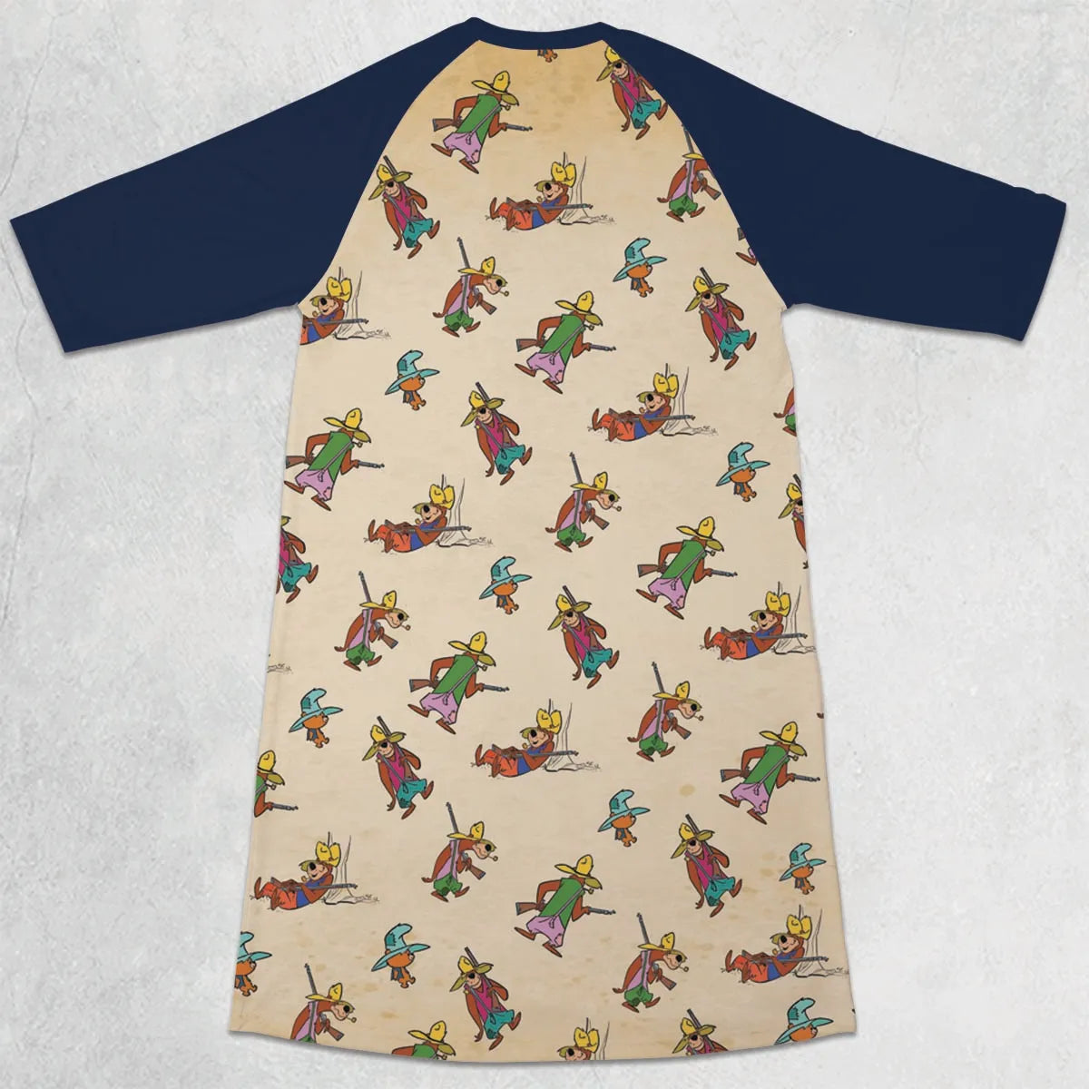 3/4 Sleeve Raglan Dress - 2B8JD9MJ