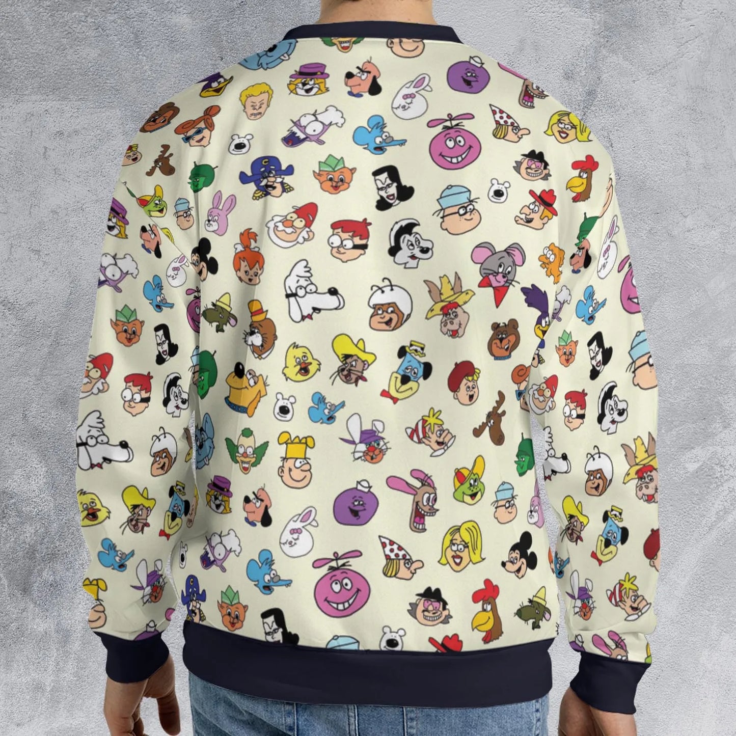 All-over Print Sweatshirt - 9SJ7V4D4