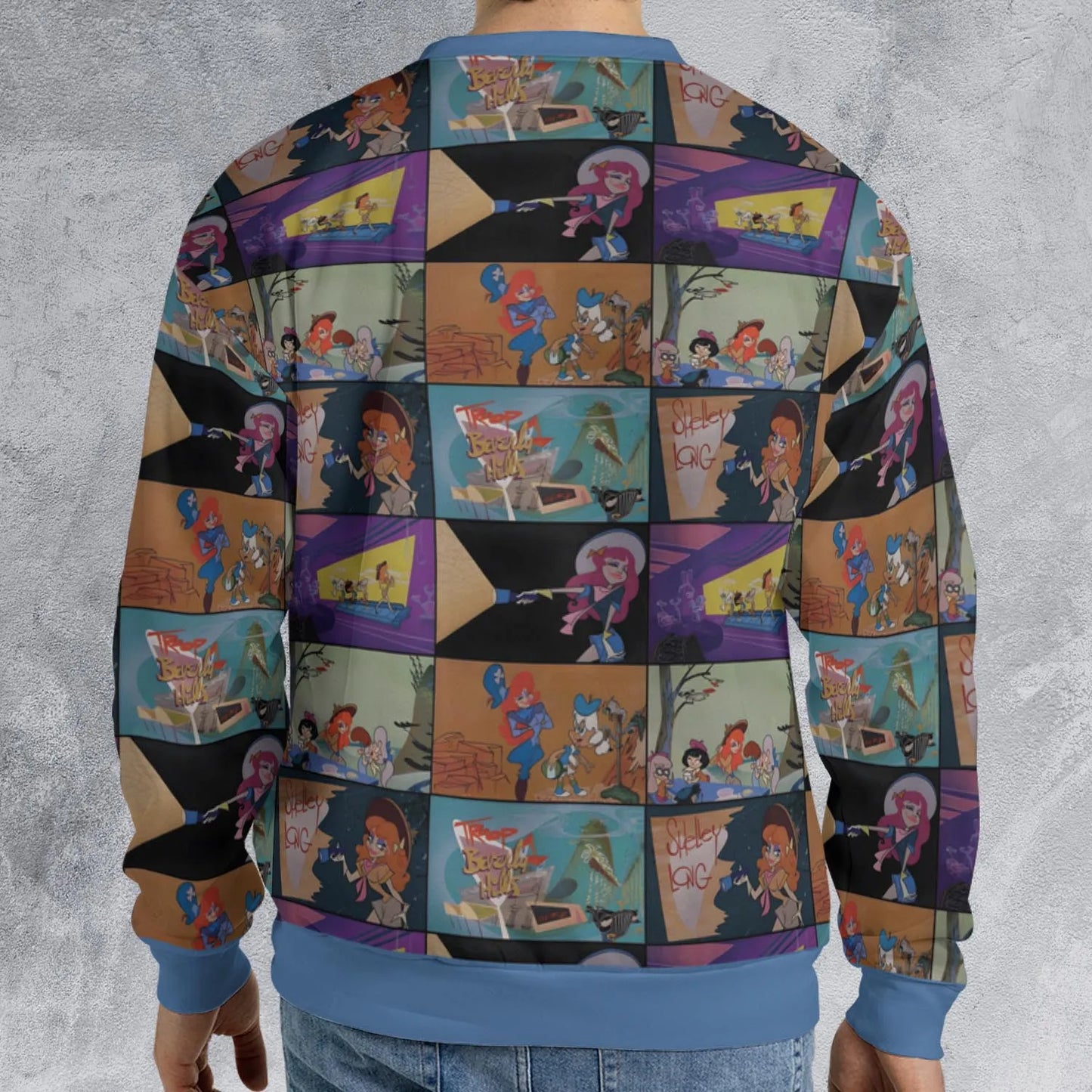 All-over Print Sweatshirt - QR7EH1WA