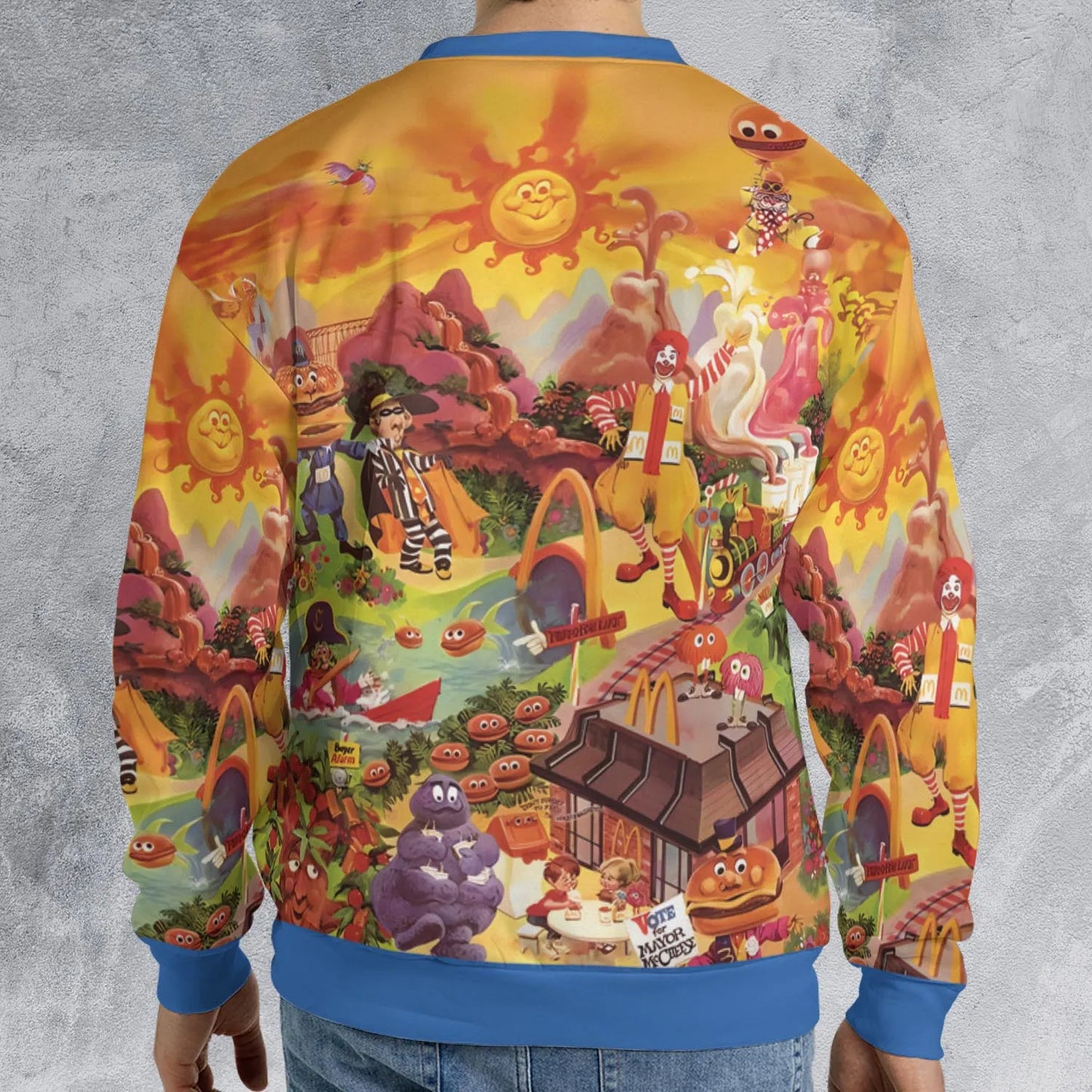 All-over Print Sweatshirt - SCJW5N4G