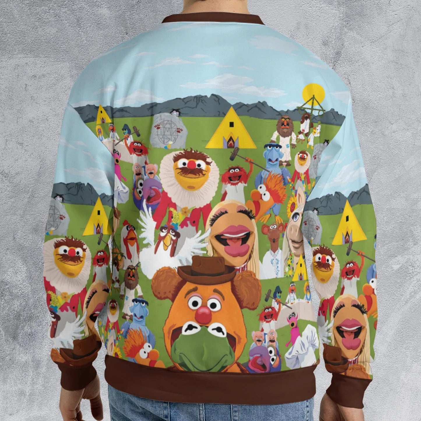 All-over Print Sweatshirt - G1R19BWS