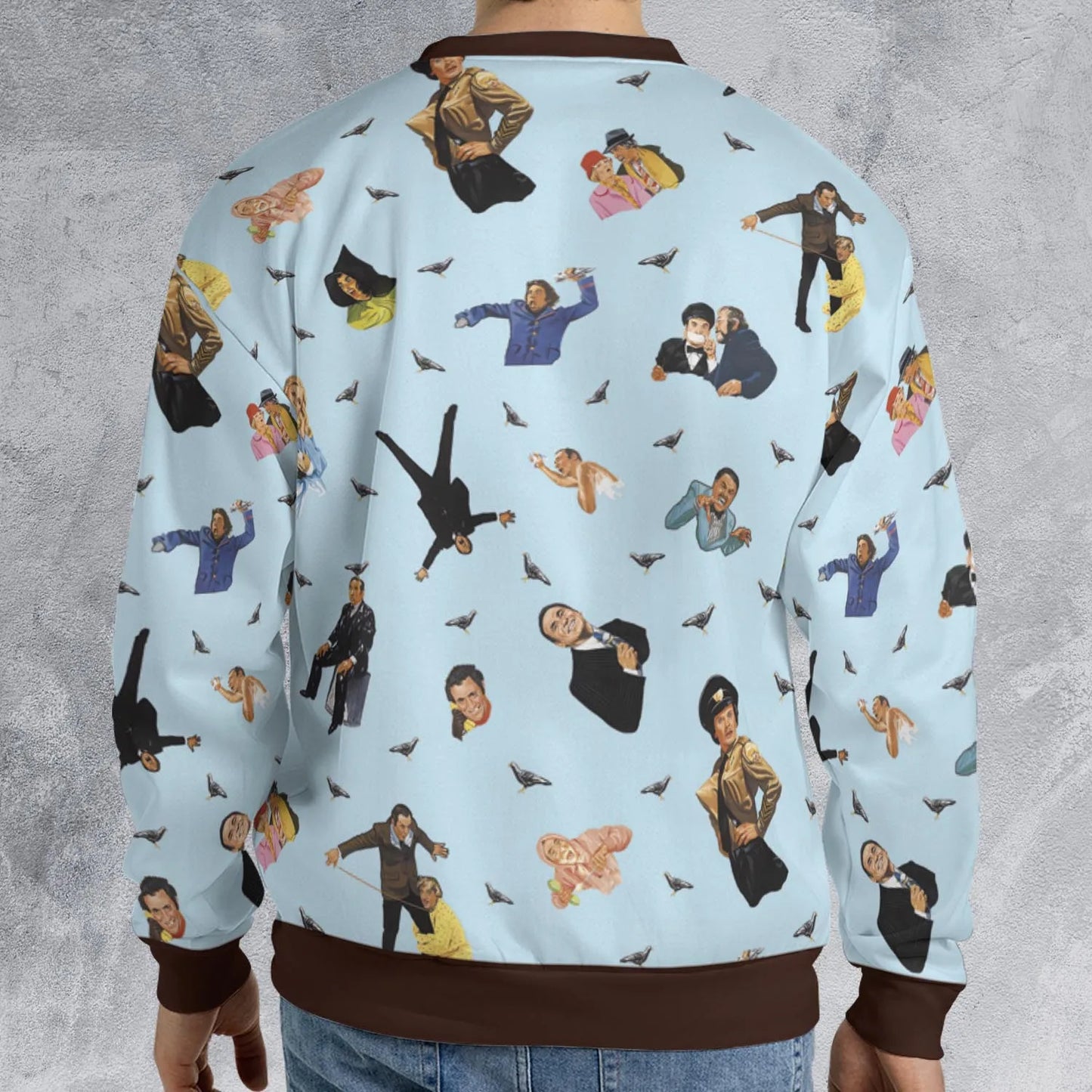 All-over Print Sweatshirt - VFKZ5P8Y