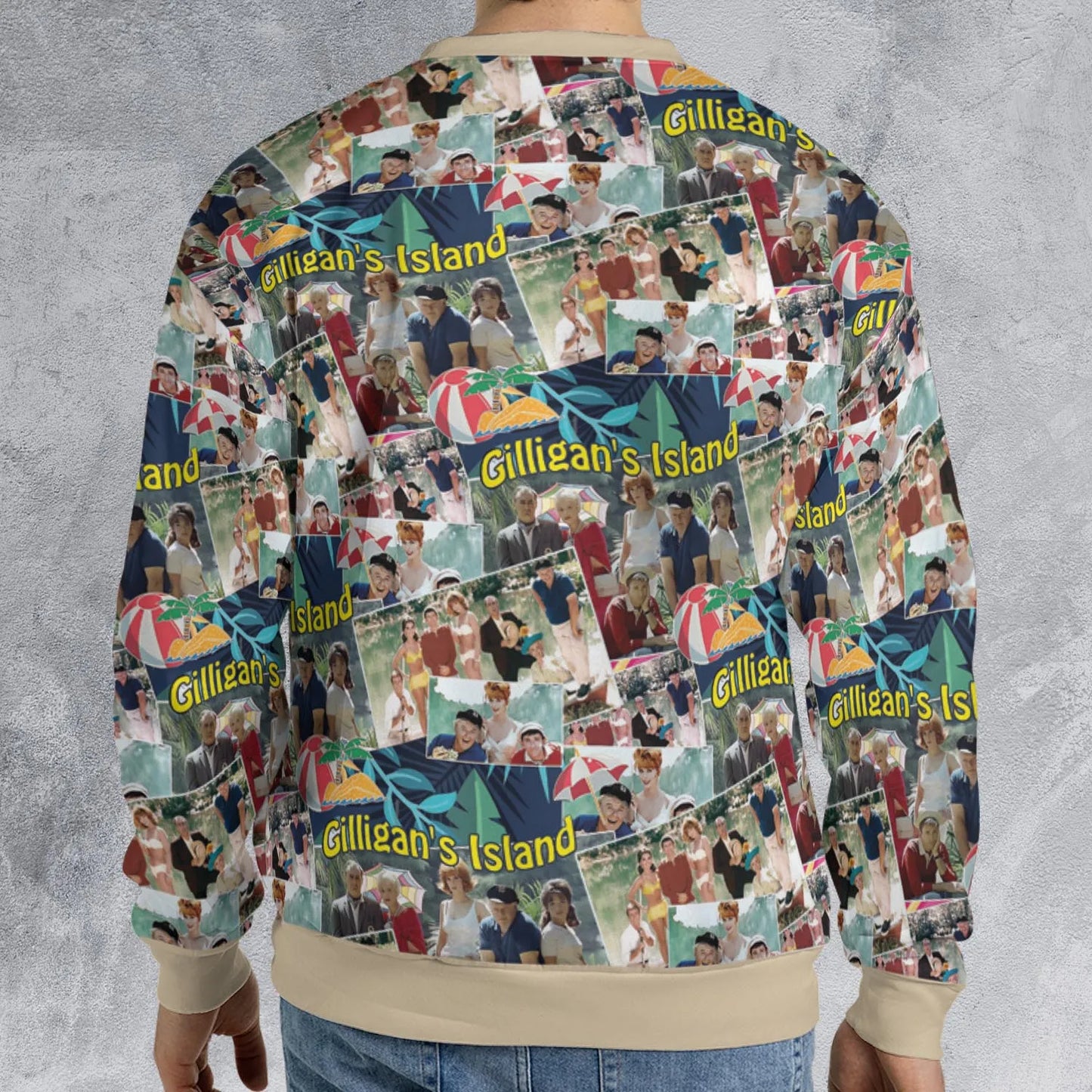 All-over Print Sweatshirt - XKTTF49D